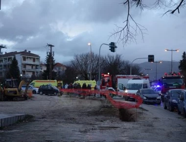 Τροχαίο στα Ιωάννινα- Ο οδηγός εκσφενδονίστηκε από τη θέση του (φωτό)